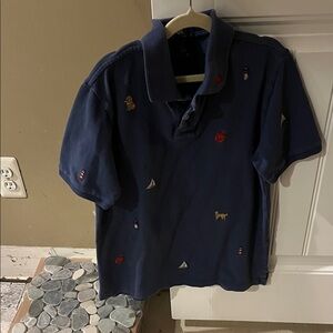 Polo by Ralph Lauren Navy Embroidered Icon Polo